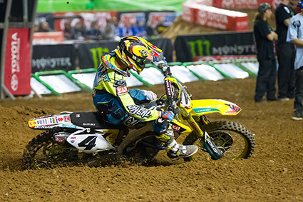 Blake Baggett Phoenix Supercross Yoshimura Suzuki Factory Racing